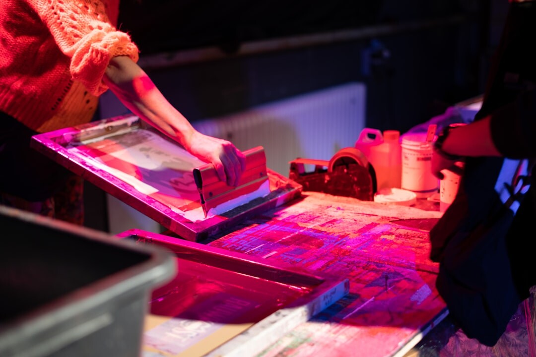 sustainable printing process